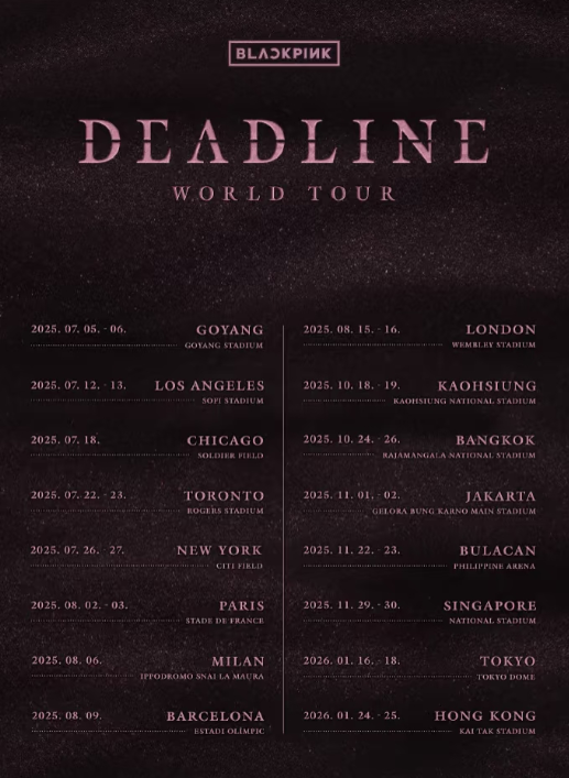【雅加达】BLACKPINK 2025世界巡演-雅加达站